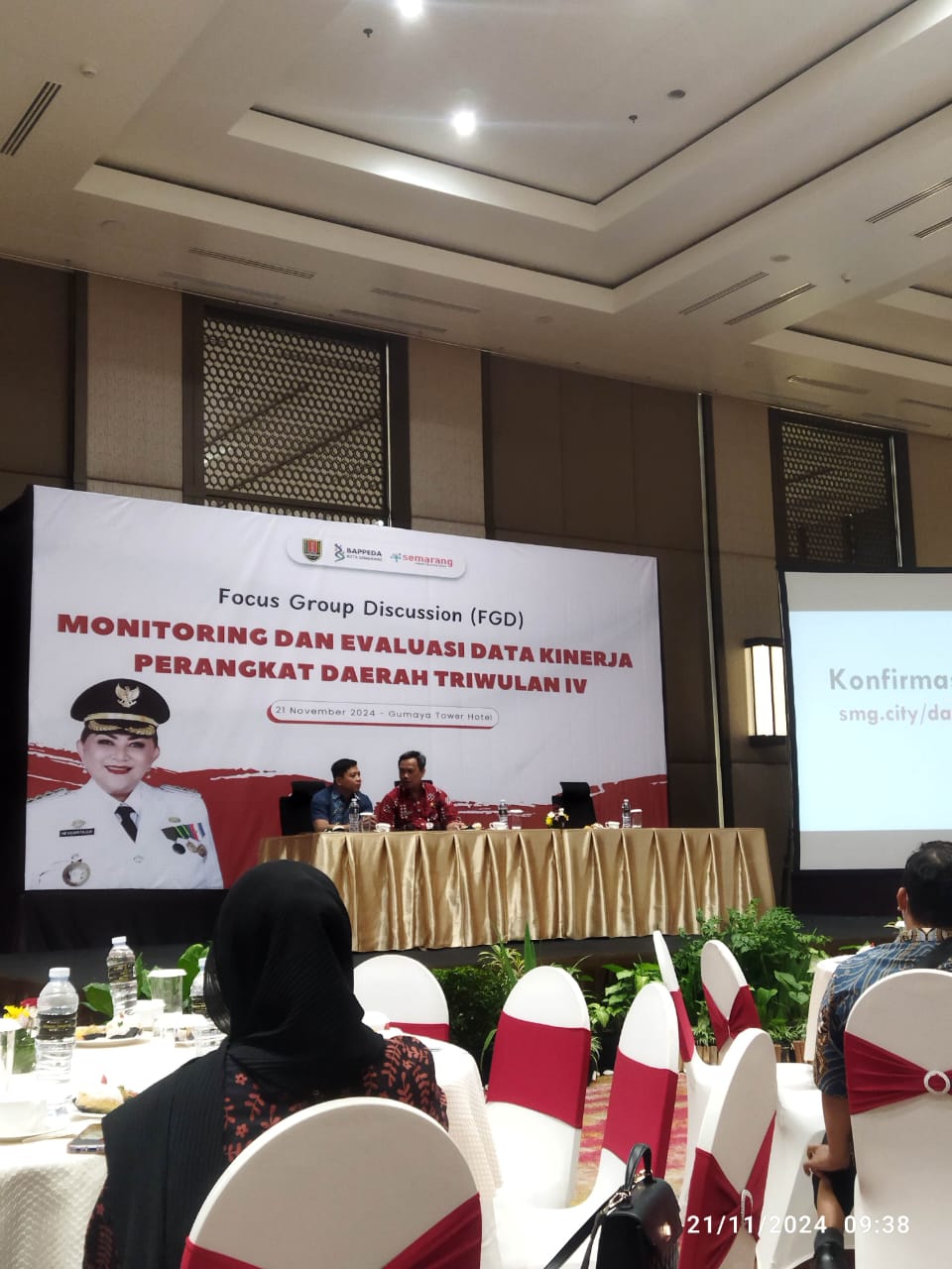 DISKOMINFO Kota Semarang Hadiri FGD Monitoring dan Evaluasi Data Kinerja Perangkat Daerah Triwulan IV